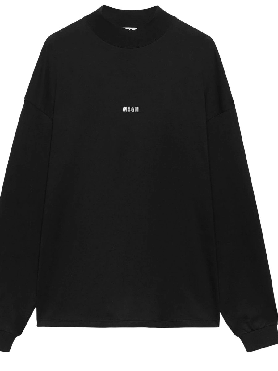 Cheap Versace long-sleeve Women slogan-print T-shirt 0407